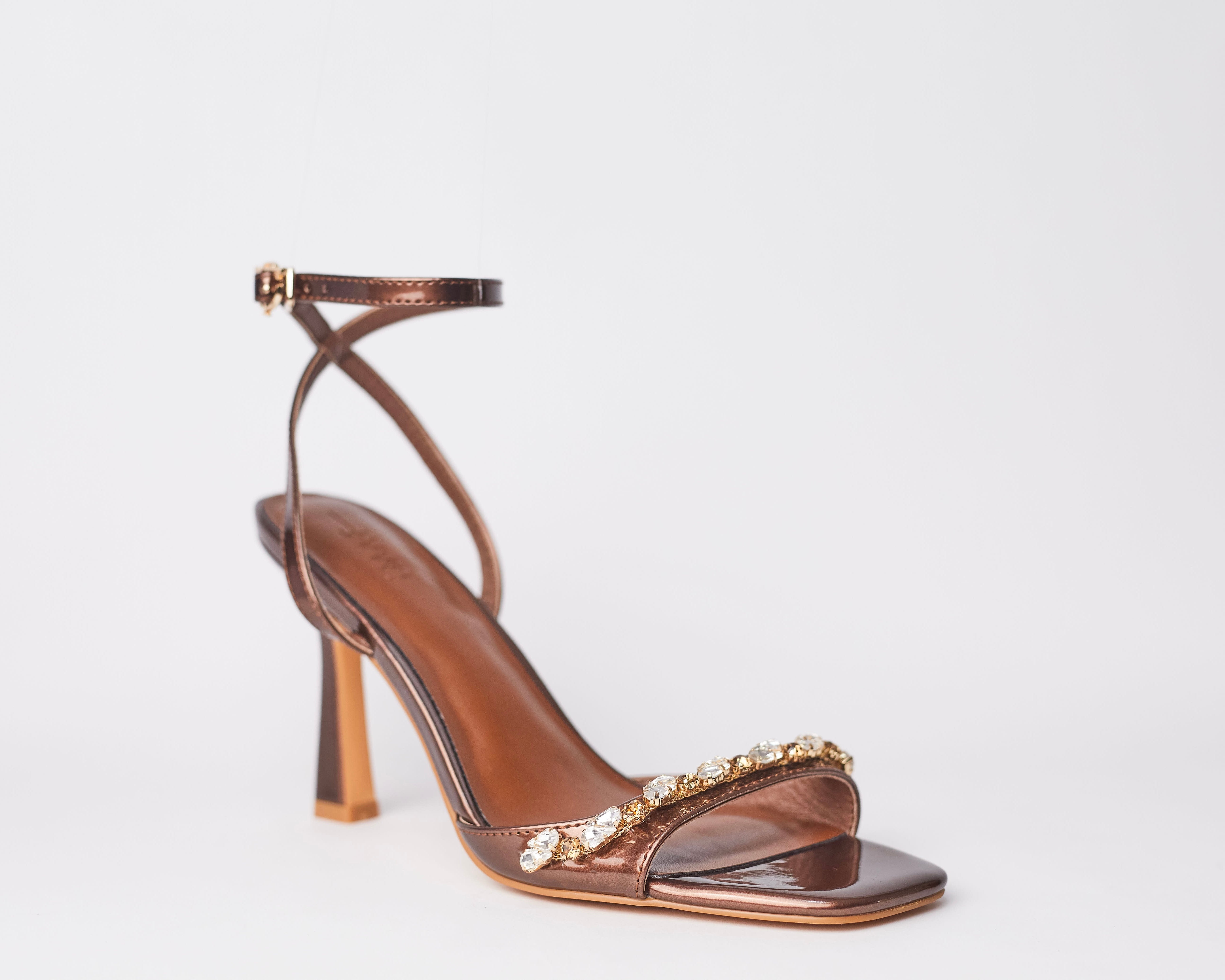 AMOKUA - bronze  elegant stylish heels for women and ladies. Can be worn to church, weddings and dinner dates.Shipping worldwide from Ghana to UK, USA, AFRICA ETC
